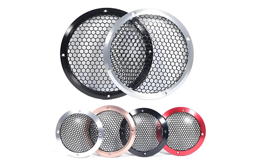 Automotive metal horn cover