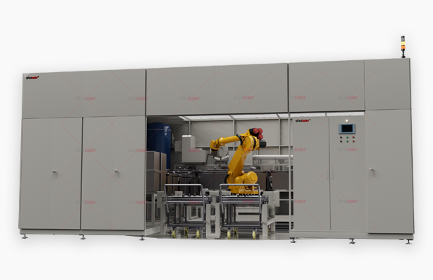 Robotic Cleaning Machine