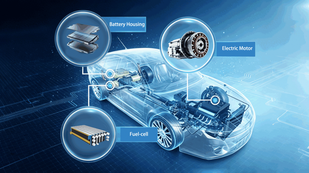 New Energy Three-Electric System Cleaning Solutions